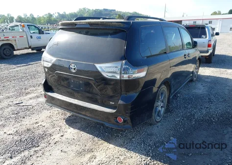 2011 Toyota Sienna Se из США, поврежденный, VIN 5TDXK3DC0BS045860